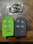 Coolbestda Rubber 5 Button Key Fob Cover For Jeep Dodge Chrysler .2 Pack. Fixed Price $9.00.