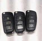 Lot Of 3 Oem Audi Flip Key Fob Remotes NBG009272T 4 Buttons. Fixed Price $45.00.