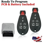 New Replacement Remote Key Fob Kit For 2008-2016 Chrysler Town And Country. Fixed Price $66.29.