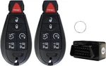 Adauris 2X Fob Keyless Entry Remote For Chrysler Town Country M3N5WY783X. Fixed Price $88.91.