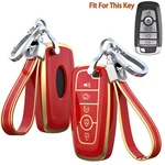 Smart Key Fob Cover Case Protector Ford F150 Raptor 18+/BRONCO 21+ Sport Red. Fixed Price $12.34.