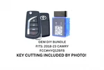 Diy Bundle Oem Factory Toyota 2018-24 Camry Flip Keyless Remote Fob HYQ12BFB. Fixed Price $81.11.