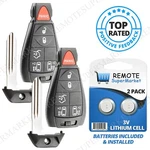 2X 6BTN Key Fob Control Proximity 4A Van For Chrysler Town Country (IYZ-C01C). Fixed Price $84.95.