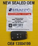 New Sealed Oem Genuine Gm Chevrolet Logo Switchblade Flip Key Remote 5912545. Fixed Price $82.92.