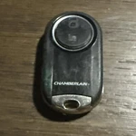 Chamberlin Security Garage Key Fob Opener 2 Buttons HBW8360 Transmitter Clicker. Fixed Price $29.99.