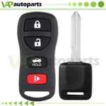 Keyless Remote Fob + Chiped For Armada Altima Sentra Quest. Fixed Price $10.29.