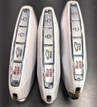 Lot Of 3 Oem Genesis Smart Key Remotes TQ8-FOB-4F75M44 Buttons. Fixed Price $90.00.