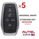 5X Autel Universal Smart Standard Button IKEYAT5TPR. Fixed Price $114.75.