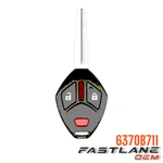 2014-2015 Mitsubishi Mirage 3-BUTTON Remote Head Key New Oem 6370B711. Fixed Price $78.65.