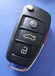 Used Oem Audi 4-BUTTON Remote Transmitter NBGFS127M FS12P71M. Fixed Price $15.00.