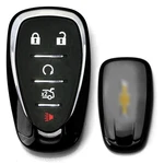 Glossy Black Smart Key Fob Shell For Chevy Camaro Malibu Cruze Spark Volt Bolt. Fixed Price $9.09.