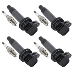 4X Ignition Coil & Spark Plugs For Toyota Celica Corolla Matrix Base/xr UF247. Fixed Price $44.84.