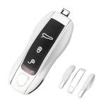 Qbuc For Porsche Key Fob COVER,3-PIECE Painted Shell Universal, A:white. Fixed Price $26.62.