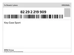 Genuine Bmw Key Case Sport 82-29-2-219-909 New. Fixed Price $41.57.