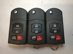 Lot Of Oem Mazda Flip Key Fob Remotes KR55WK43451 Buttons. Fixed Price $45.00.