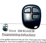 Keyless Remote Car Control Fob AVX018T3CL3 Starter APS20B APS45B PRO-2KKD 9842B. Fixed Price $20.55.