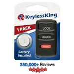 Replacement Car Key Fob Remote For Mitsubishi Montero Sport E4EG8D-522M-A Panic. Fixed Price $39.95.