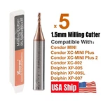5X Xhorse 1.5MM Milling Cutter For Condor XC-002 And XP005/XP005L/XP007 Machine. Fixed Price $59.95.