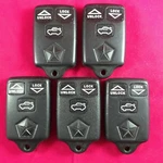 Lot Of Chrysler Dodge Oem Keyless Entry Remote 3B Trunk - GQ43VT5T / T7T. Fixed Price $44.99.