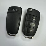 Genuine Audi Button Remote Flip Key Fob A3 S3 Etc Tested 8V0837220. Fixed Price $19.92.
