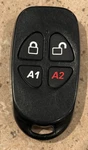 Napco Gem Security Alarm Keyfob Transmitter 4B AD8765206230 Tested. Fixed Price $65.00.