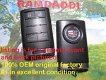 Nice 100% Oem 22756465 Cadillac 08/14 Escalade Esv Remote Transmitter #1 Fob. Fixed Price $49.95.