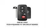 Oem 2007-2012 Toyota Camry Avalon Smart Key 89904-06130 HYQ14AAB. Fixed Price $65.00.