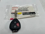 New 2010-2012 Toyota RAV4 3.5L Key Fob Door Control Transmitter 89070-0R050. Fixed Price $109.90.