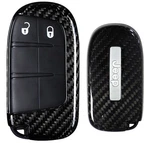 Real/genuine Black Carbon Fiber Smart Key Fob Shell For Chrysler Dodge Jeep. Fixed Price $32.09.