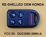 Oem Honda Odyssey Keyless Remote Fob 5 Button OUCG8D-399H-A 72147-SHJ-A21. Fixed Price $9.92.