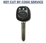By Code Service + New Toyota Uncut Transponder 4D Chip Car Ignition Key. Fixed Price $24.99.