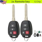 For 2012 2013 2014 Toyota Camry 4B Remote Key Fob 89070-06420 HYQ12BDM G Chip. Fixed Price $20.19.