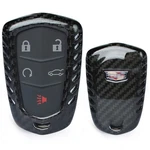 Carbon Fiber Gloss Black Key Fob Cover For 2015-19 Cadillac Ats Cts CT6 Elr Xts. Fixed Price $35.09.