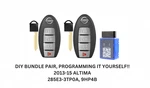 Diy Bundle Pair For Oem Nissan Altima Proximity Smart Key 285E3-3TP0A. Fixed Price $122.99.