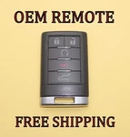 Oem Cadillac Srx Cts Wagon Keyless Remote Fob Transmitter 20998282 Driver #2. Fixed Price $925.00.
