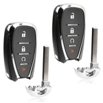 2X Remote Key Fob 4-BUTTON For 2019-2025 Chevrolet Trailblazer Traverse (HYQ4ES). Fixed Price $39.95.