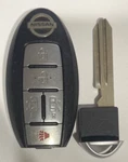 Nissan Smart Keyfob 5 Buttons New Insert Oem CWTWBIU818. Fixed Price $72.78.