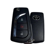 Oem Uncut Key 2019 -2024 Toyota RAV4 3B Flip Remote Fob GQ4-73T 89070-0R300. Fixed Price $65.95.