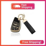 Aoocar 6 Button Tpu Fob Cover With Leather Keychain, Compatible 2021. Fixed Price $18.43.