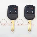 2 New Replacement Case Shells Ford Remote Key Alarm 3 Buttons. Fixed Price $9.98.