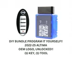 Diy Fob And Programming Kit For Oem Logo Nissan Altima Smart Key 285E3-6LS5A. Fixed Price $77.99.