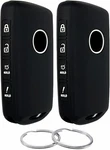 Silicone Rubber Key Fob Cover Compatible With 2019-2023 Mazda 6 CX-30 Black. Fixed Price $13.35.
