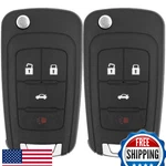 Vurkcy Key Fob Remote 2X For Buick Encore Lacrosse Regal Chevy Equinox Camaro. Fixed Price $35.24.