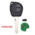 2 Button 433MHZ ID46 Chip Keyless Remote Fob For Suzuki Grand Vitara Swift. Fixed Price $15.89.