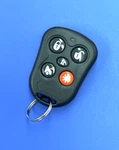 New Unitech 5-BUTTON A5CUNI1 Remote Start Alarm Transmitter Fob. Fixed Price $22.00.