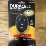 Duracell Full Function Remote Gm 004D Do-it-yourself Programming. Fixed Price $12.00.