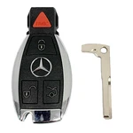 Oem Mercedes Benz Keyless Remote Fob + Uncut IYZDC07 DC10 DC11 DC12. Fixed Price $29.85.