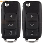 2X Remote Uncut Car Key Shell Case For Vw Beetle Golf Jetta Passat 1998-2002. Fixed Price $9.34.