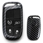 Black"carbon Fiber" Key Fob For Dodge Charger Challenger Dart, Jeep Chrysler Etc. Fixed Price $19.94.