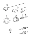 Genuine Mopar Hub Receiver 68207775AB. Fixed Price $321.30.